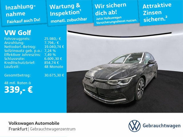 Volkswagen Golf 2.0 TDI DSG Golf VIII IQ.Drive