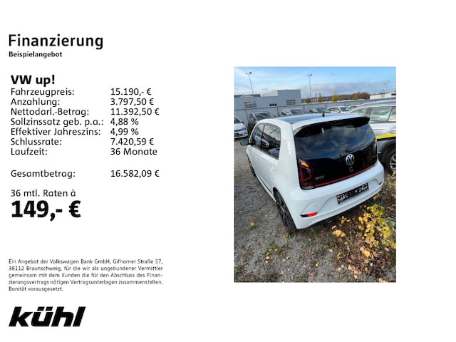 Volkswagen up! 1.0 TSI GTI