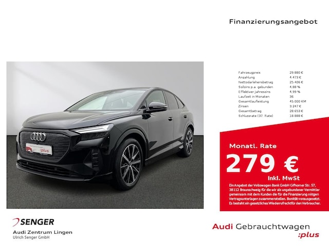 Audi Q4 e-tron 35 Sportback