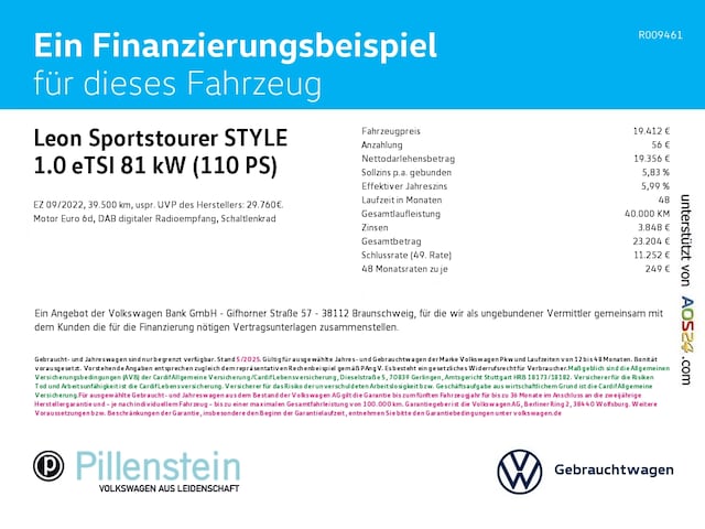 Seat Leon DSG Sportstourer Style