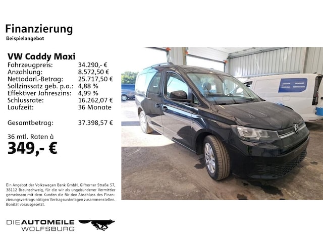 Volkswagen Caddy 7-zitter DSG Life Maxi