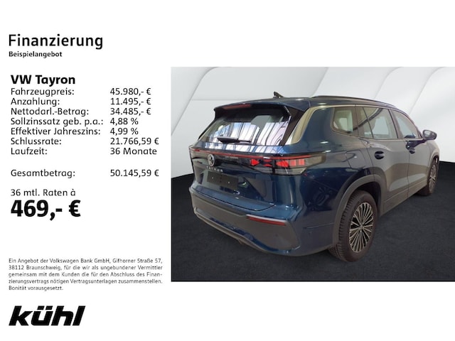 Volkswagen Tayron 2.0 TDI DSG IQ.Drive Life