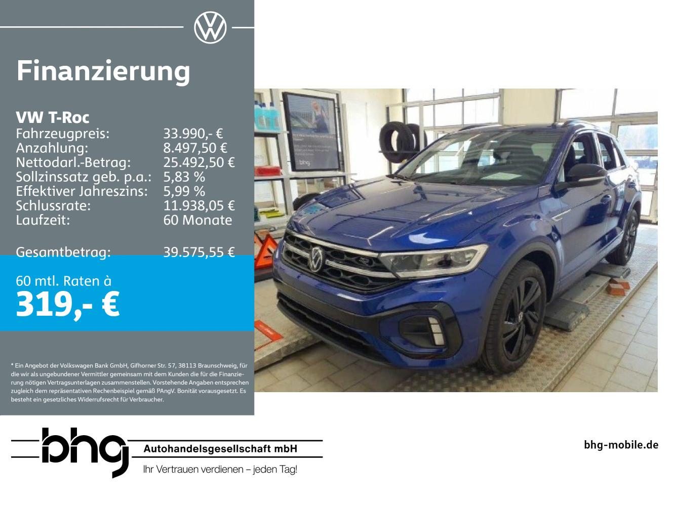 Volkswagen T-Roc 2.0 TDI DSG R-Line