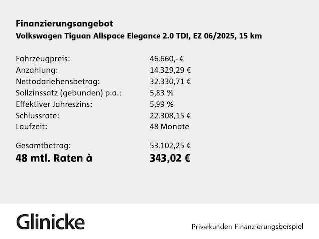 Volkswagen Tiguan Allspace Elegance Elegance