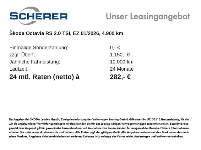 Skoda Octavia Combi RS