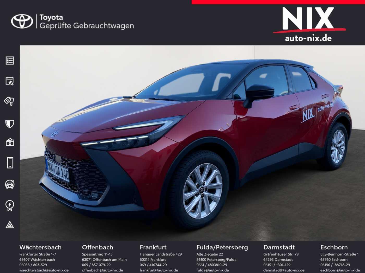 Toyota C-HR Hybride Team D Technik