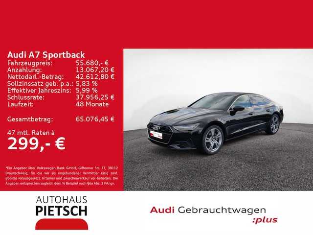 Audi A7 45 TDI Quattro S-Tronic Sportback