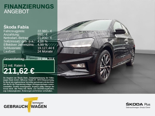 Skoda Fabia 1.0 TSI Monte Carlo