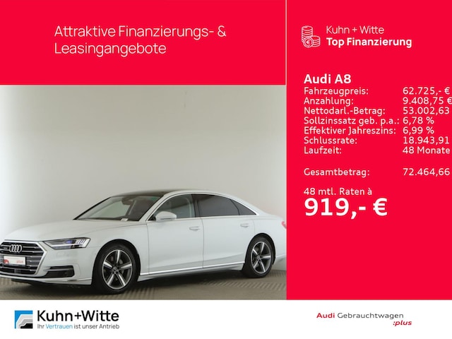 Audi A8 50 TDI Lang Quattro