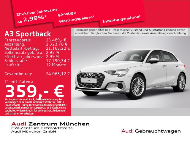 Audi A3 30 TFSI S-Tronic Sportback