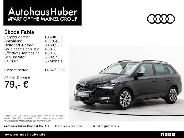 Skoda Fabia 1.0 TSI Clever Combi