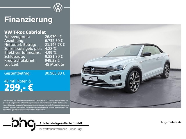 Volkswagen T-Roc Cabriolet