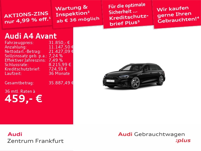 Audi A4 35 TFSI Avant S-Line S-Tronic