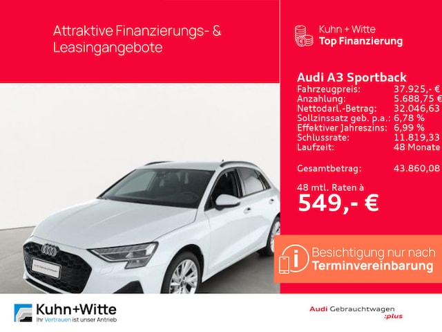 Audi A3 30 TFSI S-Tronic Sportback