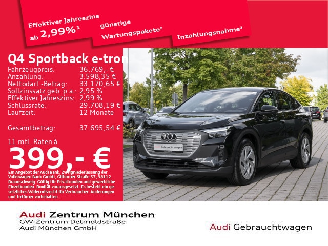 Audi Q4 e-tron 40 Sportback