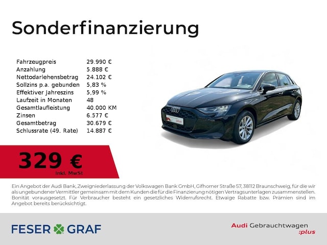 Audi A3 30 TFSI S-Tronic Sportback