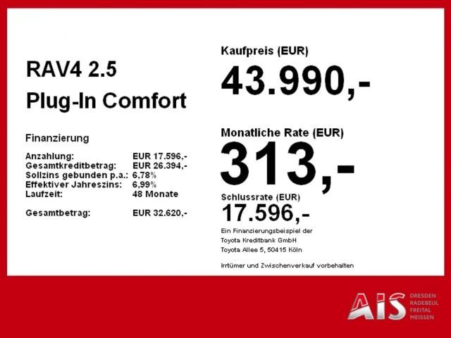 Toyota RAV4 Comfort Plug-in