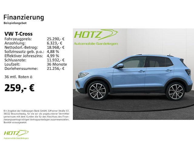 Volkswagen T-Cross 1.0 TSI Style