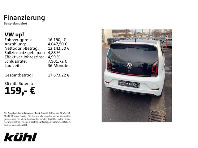 Volkswagen up! 1.0 TSI GTI