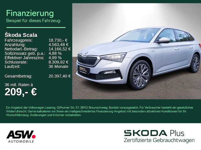 Skoda Scala 1.0 TSI Tour
