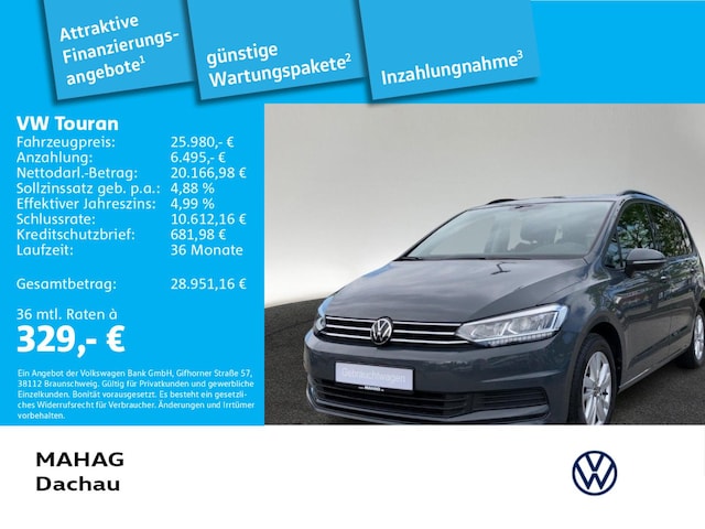 Volkswagen Touran 1.5 TSI Comfortline