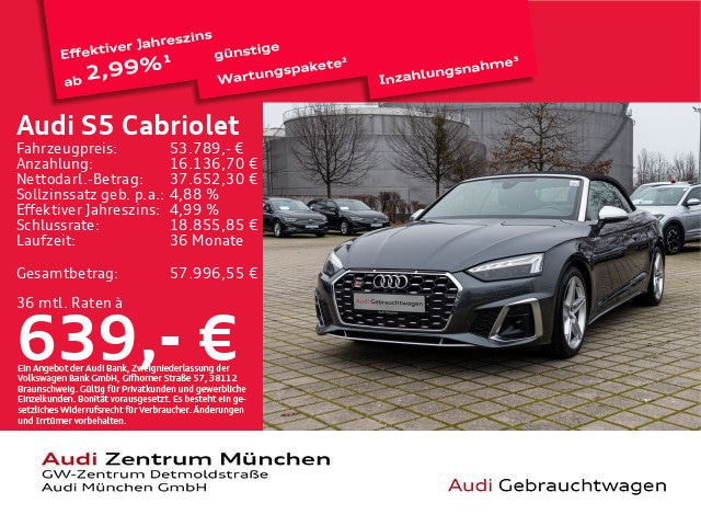 Audi S5 Cabriolet Quattro