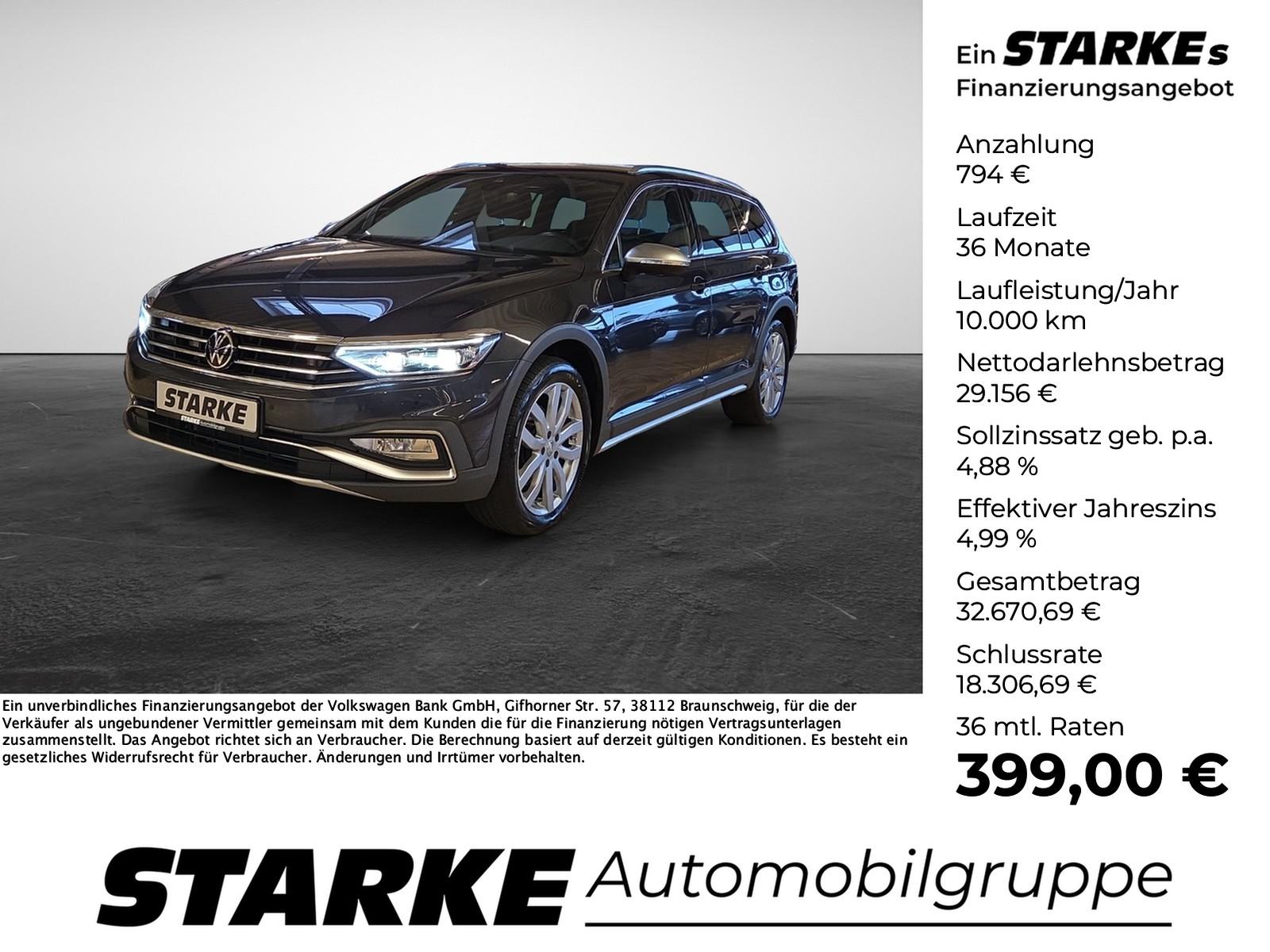 Volkswagen Passat 2.0 TDI 4Motion AllTrack DSG