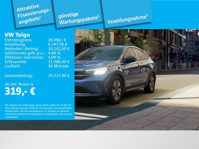 Volkswagen Taigo 1.0 TSI DSG