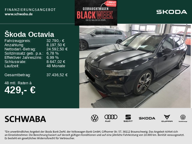 Skoda Octavia 2.0 TSI Combi RS