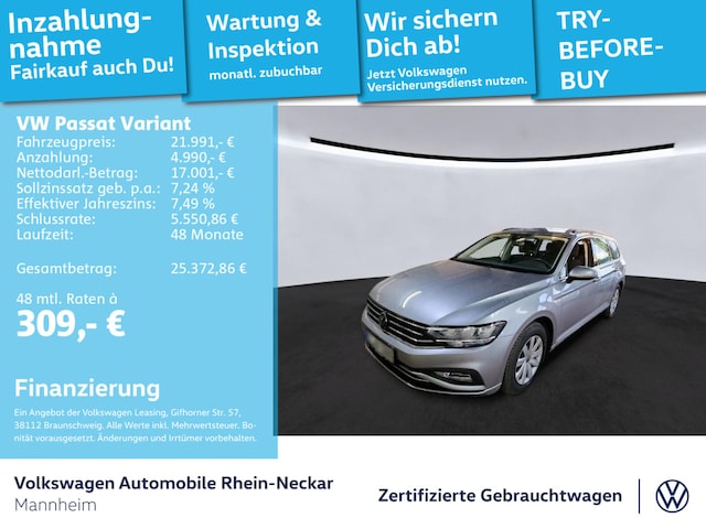 Volkswagen Passat 2.0 TDI Business Variant