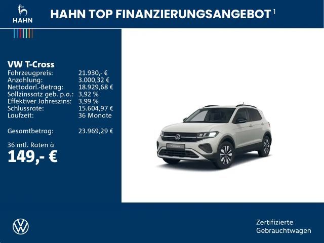 Volkswagen T-Cross 1.0 TSI