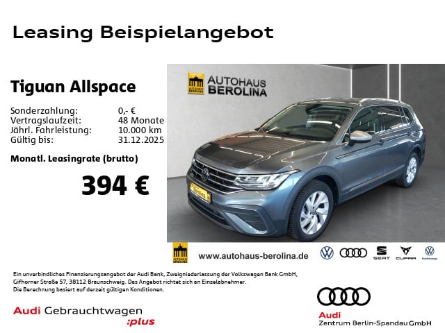 Volkswagen Tiguan 2.0 TDI Allspace DSG Life