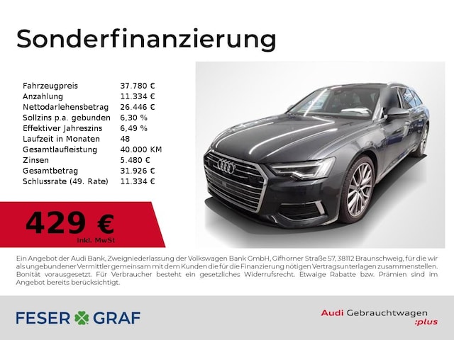 Audi A6 45 TFSI Avant Quattro S-Tronic