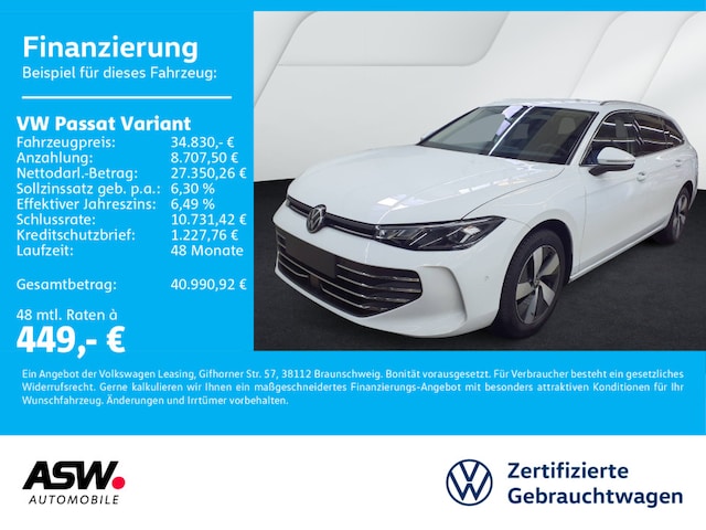 Volkswagen Passat 2.0 TDI Business DSG Variant
