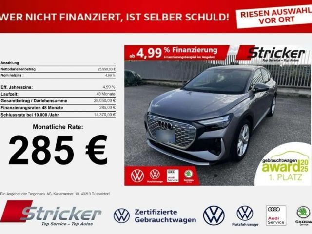 Audi Q4 e-tron 35 S-Line Sportback