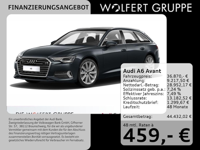Audi A6 45 TFSI Avant Quattro S-Tronic