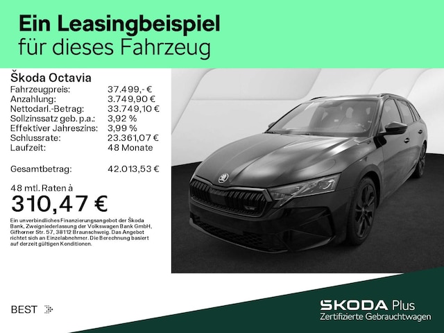 Skoda Octavia 2.0 TSI Combi RS