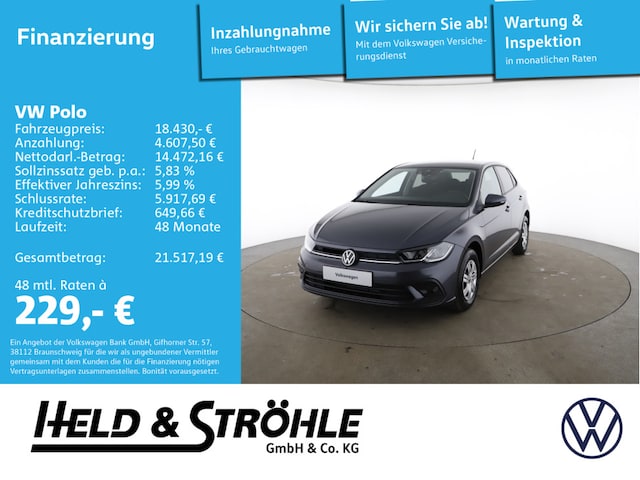Volkswagen Polo VW Polo Unlimited 1.0 APP LED KLIMA PDC SHZ DAB+