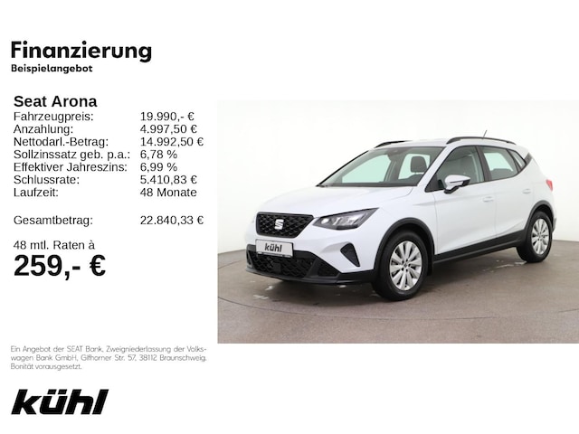 Seat Arona 1.0 TSI DSG Style