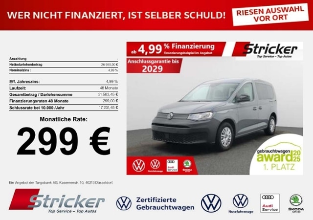 Volkswagen Caddy 2.0 TDI Combi