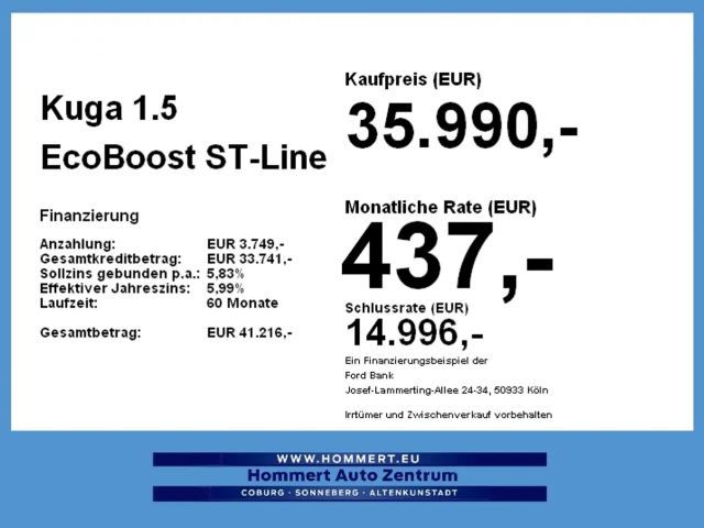 Ford Kuga EcoBoost ST Line