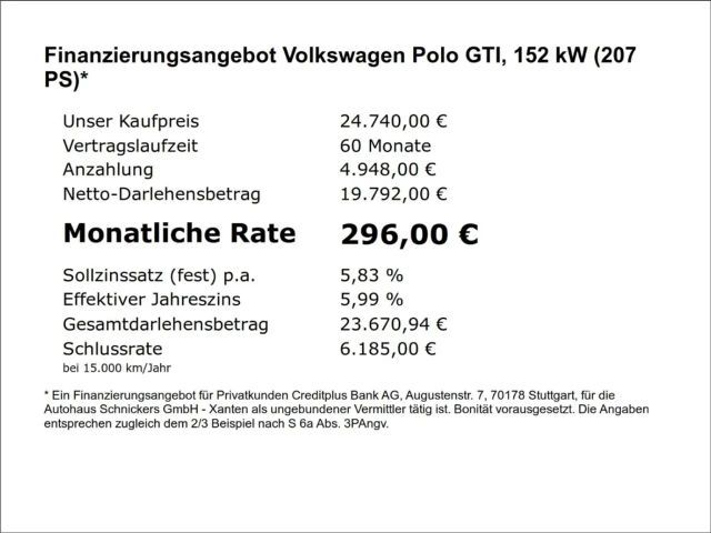 Volkswagen Polo GTI