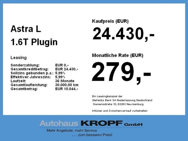 Opel Astra 1.6 Turbo