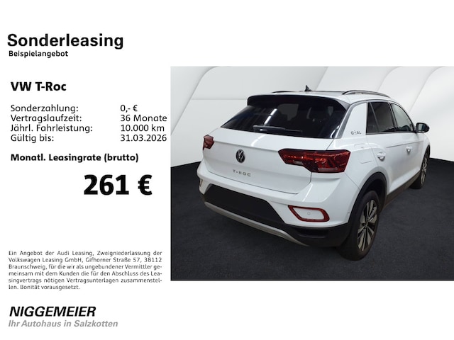 Volkswagen T-Roc 1.0 TSI