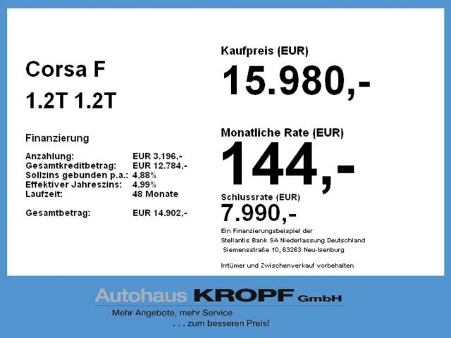 Opel Corsa 1.2 Turbo