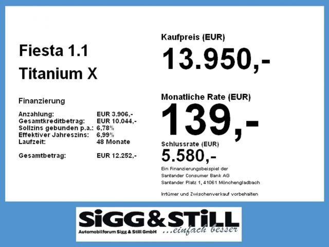 Ford Fiesta Titanium