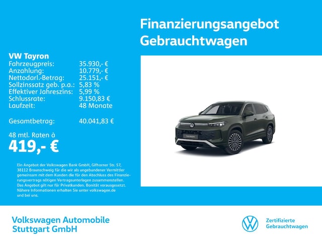 Volkswagen Tayron 1.5 TSI Life