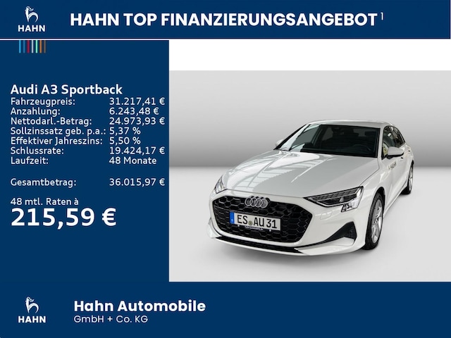 Audi A3 30 TFSI S-Tronic Sportback