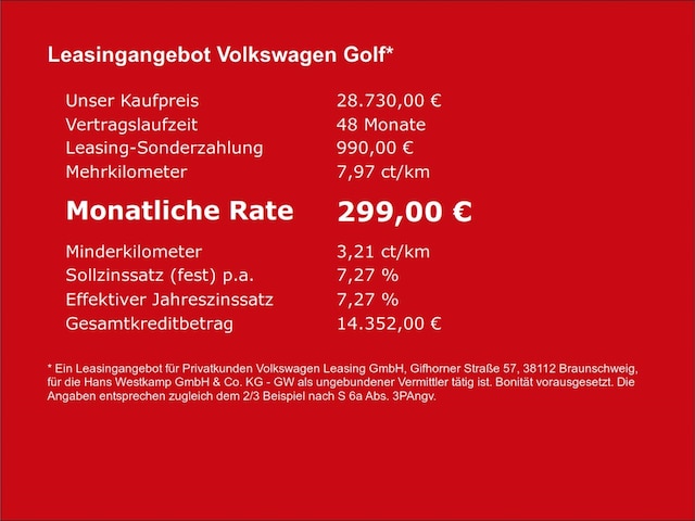 Volkswagen Golf DSG Golf VIII Plus