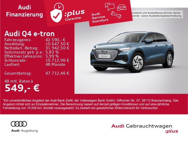 Audi Q4 e-tron Suv 45 e-tron Audi Q4 e-tron